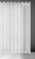 dienines uzuolaidos su ziedais - Dieninė užuolaida FAP-01, baltos, 300 cm x 250 cm - 10 nuotrauka