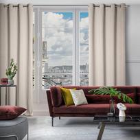uzuolaidos 250 cm - Eurofirany ZAS / AMARO / BEIGE 135X250 PAKEITIMAS - 5 nuotrauka
