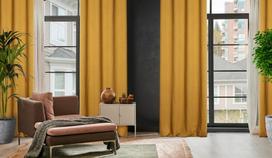 uzuolaidos 250 cm - Eurofirany ZAS / AMARO / HONEY 135X250 TRANS Naktinės užuolaidos - 6 nuotrauka