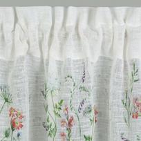 senukai dienines uzuolaidos - Eurofirany FIR / SYLWIA / B + RÓŻ 30X150 TUNELIS Dieninės užuolaidos - 9 nuotrauka