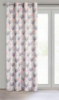 uzuolaidos 250 cm - Naktinė užuolaida Aseta, pilka/rožinė/šviesiai mėlyna, 140 cm x 250 cm - 10 nuotrauka