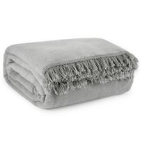 antklode 220 240 - Eurofirany Koc AKRYL 220x240cm sidabrinė - 5 nuotrauka