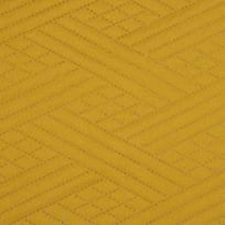 nigeriai - Eurofirany DESIGN 91 BONI / 4 Lovatiesė su geometriniu raštu, išgautu karšto spaudimo technika (hot press), 170X210 cm, spalva: garstyčių - 3 nuotrauka