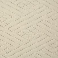 antklode 200x220 senukai - Eurofirany DESIGN 91 BONI / 4 Lovatiesė su geometriniu raštu, išgautu karšto spaudimo technika (hot press), 200X220 cm, spalva: kreminė - 4 nuotrauka