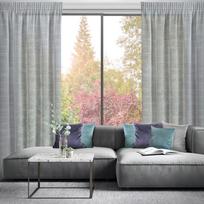 dienines uzuolaidos 250 - Eurofirany FIR / ARIA / SRE 140X250 TRANS Dieninės užuolaidos - 5 nuotrauka