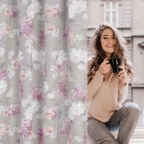 uzuolaidos 250 cm - Eurofirany ZAS / SHERRY / SR + RÓ 140X250 TRANS Naktinės užuolaidos - 2 nuotrauka