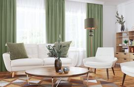 dienine uzuolaida balta - Eurofirany FIR / TAMINA / B 350X270 JUOSTA Dieninės užuolaidos - 2 nuotrauka