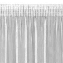 senukai dienines uzuolaidos - Dieninės užuolaidos Nicea, baltos, 140 cm x 270 cm - 8 nuotrauka