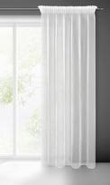 senukai dienines uzuolaidos - Dieninės užuolaidos Nicea, baltos, 140 cm x 270 cm - 10 nuotrauka