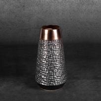 dekoratyvine vaza - Eurofirany C / MORENA / WAZ / 03 14X14X26 PLIENAS + RUDAS - 6 nuotrauka