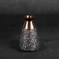dekoratyvine vaza - Eurofirany C / MORENA / WAZ / 01 13X13X20 PLIENAS + RUDA - 7 nuotrauka