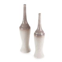 dekoratyvine vaza - Eurofirany C/ROSINA/WAZ/02 18X18X76 K+RUDA - 5 nuotrauka