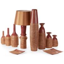 raudonas vazonas - Eurofirany C/ELDA/WAZ/02 16X15X22 CZER+J.BR - 4 nuotrauka