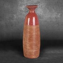 raudonas vazonas - Eurofirany C/ELDA/WAZ/04 18X17X51 CZER+J.BR - 5 nuotrauka