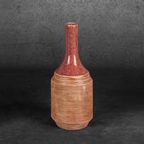 raudonas vazonas - Eurofirany C/ELDA/WAZ/05 12X12X29 CZER+J.BR - 5 nuotrauka