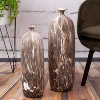 dekoratyvine vaza - Eurofirany C / MARIKA / WAZ / 02 13X13X52K + RUDA - 2 nuotrauka