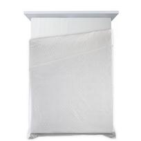 antklodes pledai - Eurofirany DESIGN 91 BONI / 5 Lovatiesė su karšto spaudimo technika įspaustu skiautinių motyvu, 170X210 cm, spalva: balta Lovatiesė - 4 nuotrauka