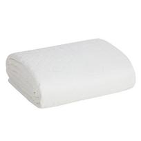 antklodes pledai - Eurofirany DESIGN 91 BONI / 6 Lovatiesė, dygsniuota karšto spaudimo būdu su lapų raštu, 170X210 cm, spalva: balta Lovatiesė - 5 nuotrauka