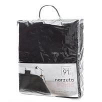 antklodes pledai - Eurofirany DESIGN 91 BONI / 6 Lovatiesė, dygsniuota karšto spaudimo būdu su lapų raštu, 170X210 cm, spalva: juoda Lovatiesė - 6 nuotrauka