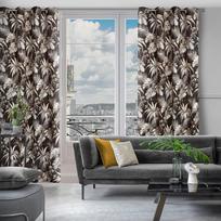 uzuolaidos 250 cm - Eurofirany ZAS / MAGI / CZA + BEIGE 140X250 TRANS Naktinės užuolaidos Naktinės užuolaidos - 6 nuotrauka