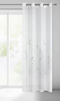 dienine uzuolaida balta - Eurofirany Eurocurtains FIR/ISABEL/B+BEIGE 140X250 TRANS - 13 nuotrauka