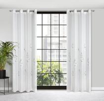 dienine uzuolaida balta - Eurofirany Eurocurtains FIR/ISABEL/B+BEIGE 140X250 TRANS - 14 nuotrauka