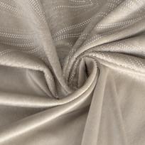 uzuolaidos 250 cm - Eurofirany ZAS / ARIANA / BEIGE 140X250 TRANS - 8 nuotrauka