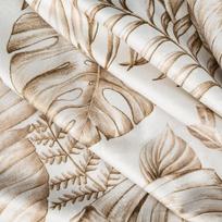 naktines baltos uzuolaido - Eurofirany ZAS / SABA / B + BEIGE 140X270 T / SZEL - 10 nuotrauka