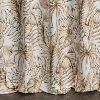 naktines baltos uzuolaido - Eurofirany ZAS / SABA / B + BEIGE 140X270 T / SZEL - 12 nuotrauka