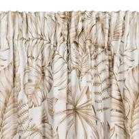 naktines baltos uzuolaido - Eurofirany ZAS / SABA / B + BEIGE 140X270 T / SZEL - 16 nuotrauka