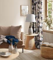 uzuolaidos 270 - Eurofirany ZAS/LOTOS/BEIGE+ZI 140X270 T/SZEL - 5 nuotrauka