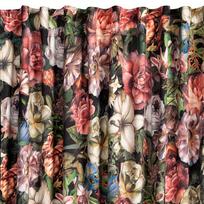 bordo uzuolaidos - Eurofirany ZAS/PEONIA/BORDER 140X270 T/PLOTIS - 15 nuotrauka
