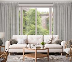 uzuolaidos 270 - Eurofirany ZAS/REGINA/BEIGE 135X270 JUOSTOS - 6 nuotrauka