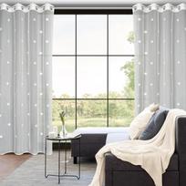 naktines baltos uzuolaido - Eurofirany FIR/ELSA/B+RÓŻ 140X250 PRZEL - 5 nuotrauka