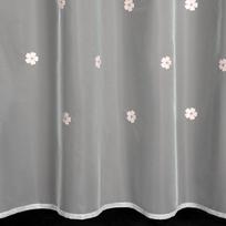 naktines baltos uzuolaido - Eurofirany FIR/ELSA/B+RÓŻ 140X250 PRZEL - 8 nuotrauka