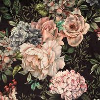 uzuolaidos 270 - Eurofirany Rubens Naktinė užuolaida, juoda/rožinė (Black/Pink), 140 cm x 270 cm - 9 nuotrauka