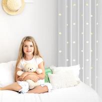 naktines baltos uzuolaido - Eurofirany FIR/ELSA/B+ŻÓŁ 140X250 PRZEL - 2 nuotrauka
