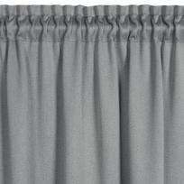 sidabro juosta - Užtemdanti užuolaida Carlo, sidabro sp., 130 cm x 300 cm - 14 nuotrauka