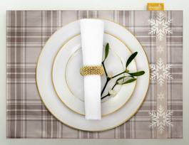 serveteles 40 - Eurofirany SW/HOLLY/CHO/01 30X40/X4 KPL BEŻ - 2 nuotrauka