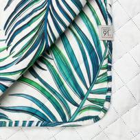 antklode 200x220 senukai - Eurofirany D91/N/PALMS/02 200X220 Lovatiesė - 3 nuotrauka