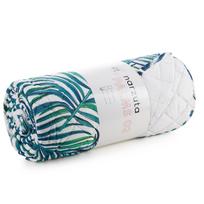 antklode 200x220 senukai - Eurofirany D91/N/PALMS/02 200X220 Lovatiesė - 7 nuotrauka