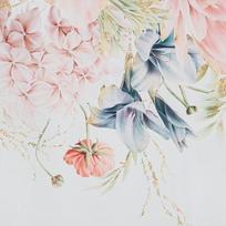 naktines baltos uzuolaido - Eurofirany Naktinė užuolaida Arlena, balta/rožinė, 135 cm x 250 cm - 7 nuotrauka