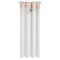 naktines baltos uzuolaido - Eurofirany Naktinė užuolaida Arlena, balta/rožinė, 135 cm x 250 cm - 9 nuotrauka