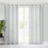 dienine uzuolaida balta - Eurofirany FIR/REVA/B+SRE 140X250 PRZEL - 11 nuotrauka