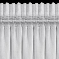 dienine uzuolaida balta - Dieninės užuolaidos Elena, baltos, 140 cm x 270 cm - 6 nuotrauka