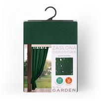 zalia pavesine - Sodo užuolaidos Garden, 155 cm x 200 cm, tamsiai žalia - 10 nuotrauka