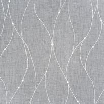 uzuolaidos 270 - Dieninė užuolaida Arlena, baltos/sidabro, 140 cm x 270 cm - 9 nuotrauka
