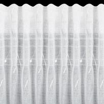 uzuolaidos 270 - Dieninė užuolaida Arlena, baltos/sidabro, 140 cm x 270 cm - 10 nuotrauka