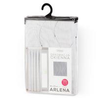 uzuolaidos 270 - Dieninė užuolaida Arlena, baltos/sidabro, 140 cm x 270 cm - 12 nuotrauka