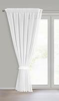 dienine uzuolaida balta - Dieninė užuolaida Kira 3, baltos, 140 cm x 270 cm, 2 vnt. - 15 nuotrauka